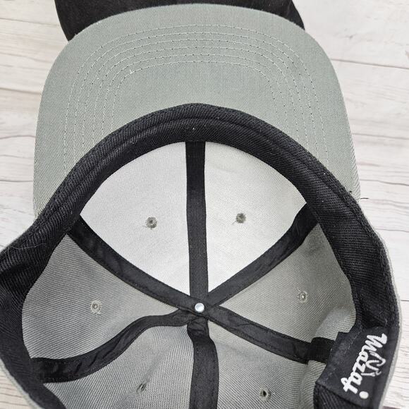 New Orleans Fleur De Lis Snapback Hat Gray Embroidered - Picture 5 of 7